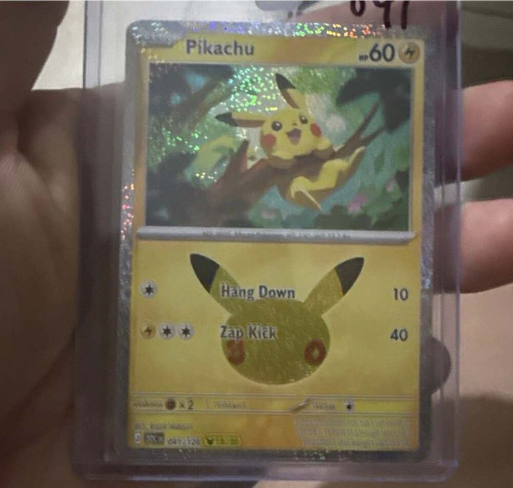 Pokemon TCG Pikachu 30th anniversary 19/30!